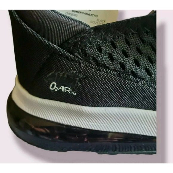 NWT Avia black mesh O2 sole/memory foam insole womens sneakers sz 11 - Picture 4 of 4